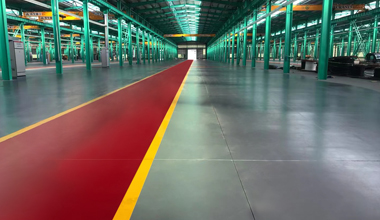 k8凯发地坪携手永生重工，铸就装备制造业新引擎