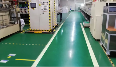 k8凯发防腐地坪涂装生益电子工厂