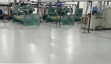 k8凯发SEC全水性A级防火地坪系统，与航天锂电共创绿色未来